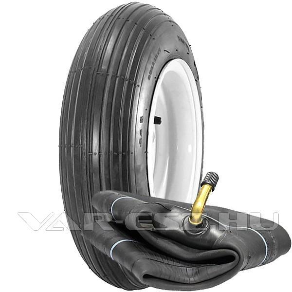 Köpeny 3,00-4 260x85 (10x3) S379 TT 4PR - 3,00-4 TR87 Deli molnárkocsi gumi - tömlő szett