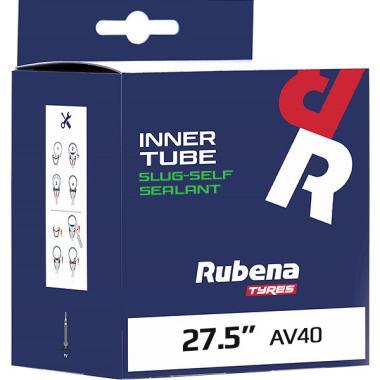 Tömlő 47/62-584 27,5x1,75/2,45 (650B) AV40 Slug Self Sealant Rubena defektgátló folyadékkal töltött kerékpár tömlő