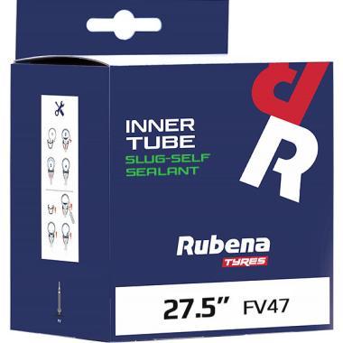 Tömlő 47/62-584 27,5x1,75/2,45 (650B) FV47 Slug Self Sealant Rubena defektgátló folyadékkal töltött kerékpár tömlő