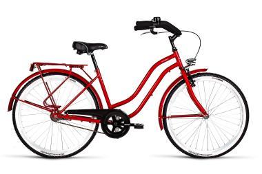26 Koliken Cruiser kerékpár női bordó