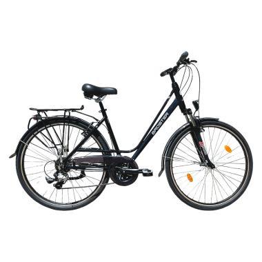 Broster Mavine Lady 28 könnyűvázas női trekking kerékpár 45 cm Fekete (13958143)