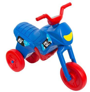 Koliken műanyag kismotor M kék-piros