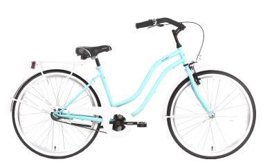 26 Koliken Cruiser kerékpár női kék